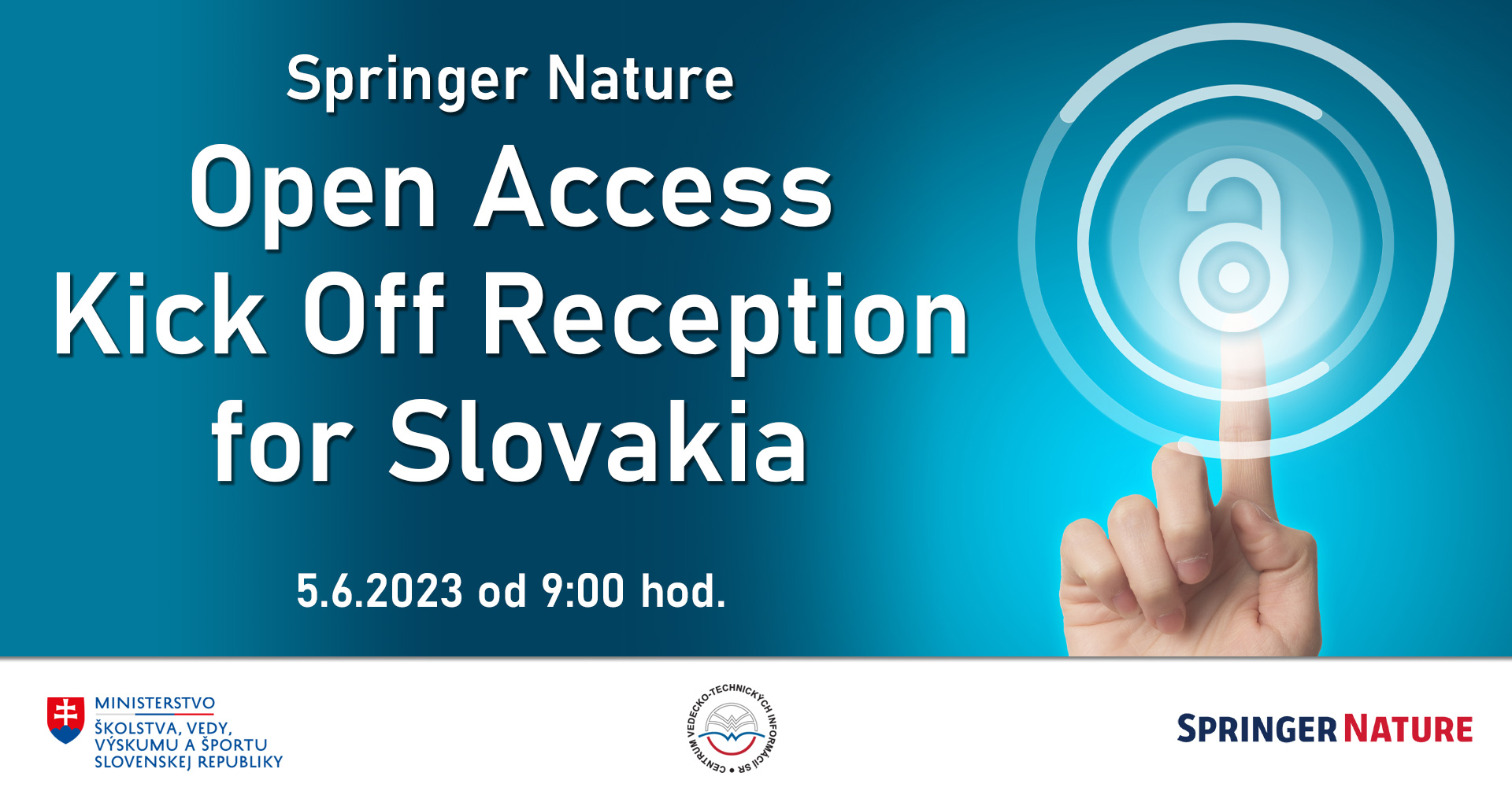 Springer Nature Open Access Kick Off Reception for Slovakia